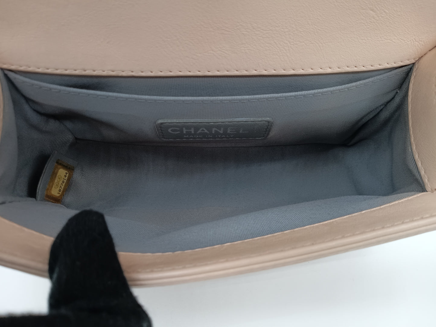 CHANEL Calf Quilted Leboy