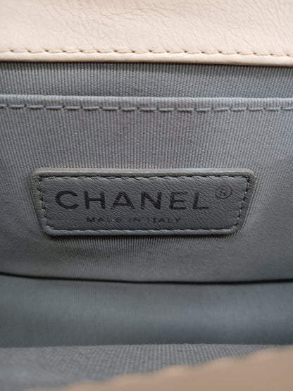 CHANEL Calf Quilted Leboy