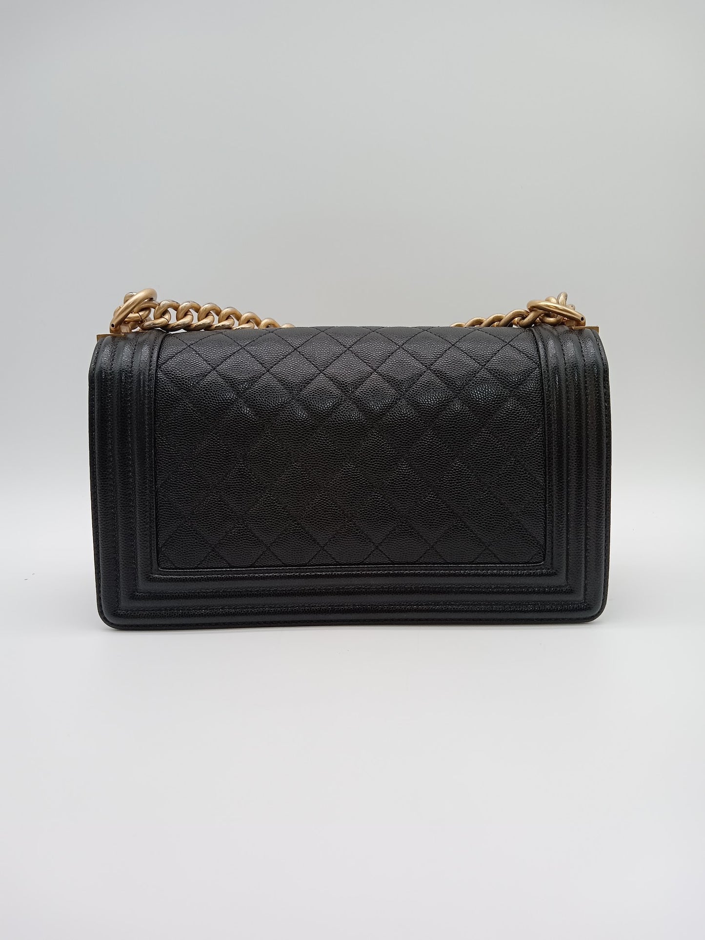 CHANEL Caviar Quilted Leboy