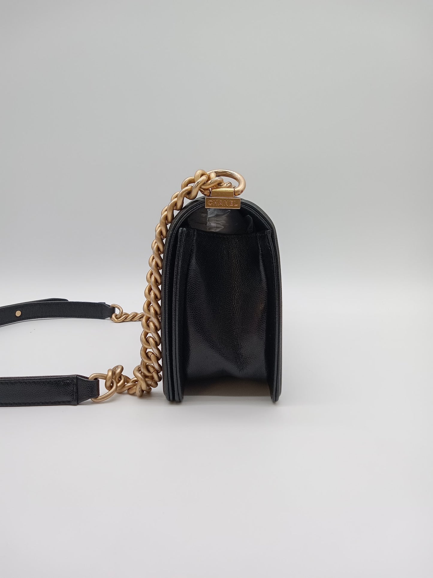 CHANEL Caviar Quilted Leboy