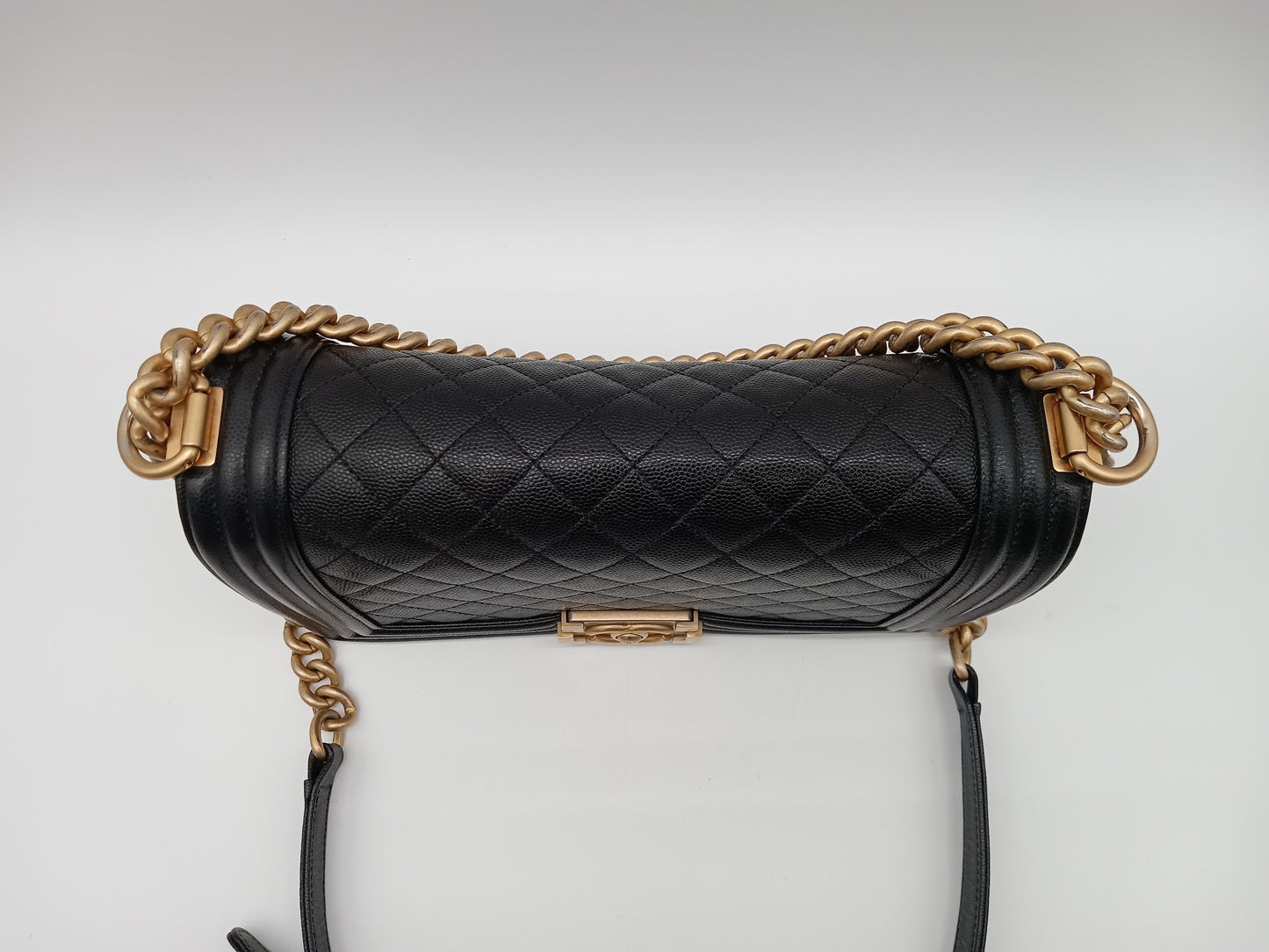 CHANEL Caviar Quilted Leboy