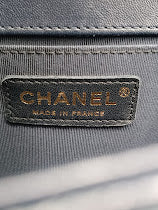 CHANEL Lambskin Quilted Leboy