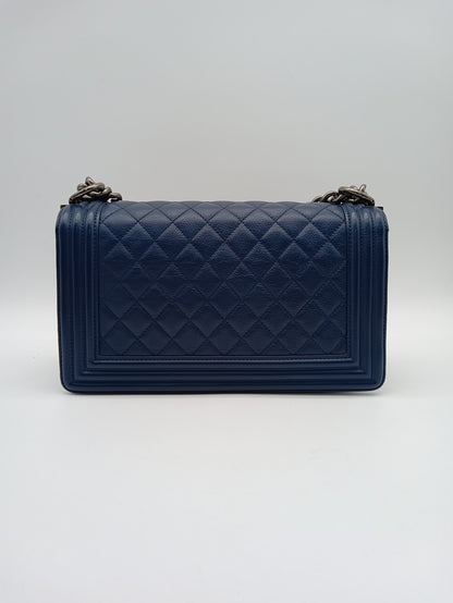 CHANEL Caviar Quilted Leboy