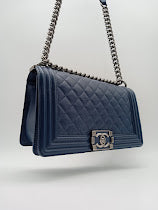 CHANEL Caviar Quilted Leboy