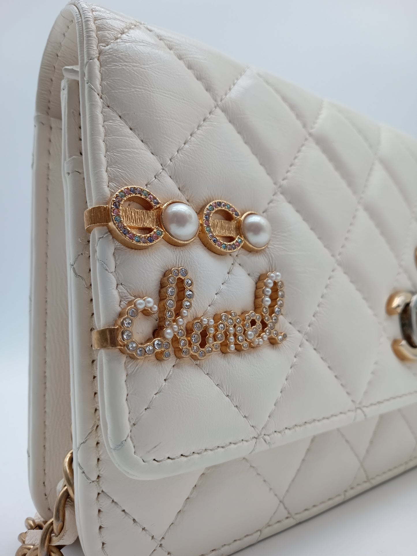 CHANEL Coco Clips Wallet on Chain