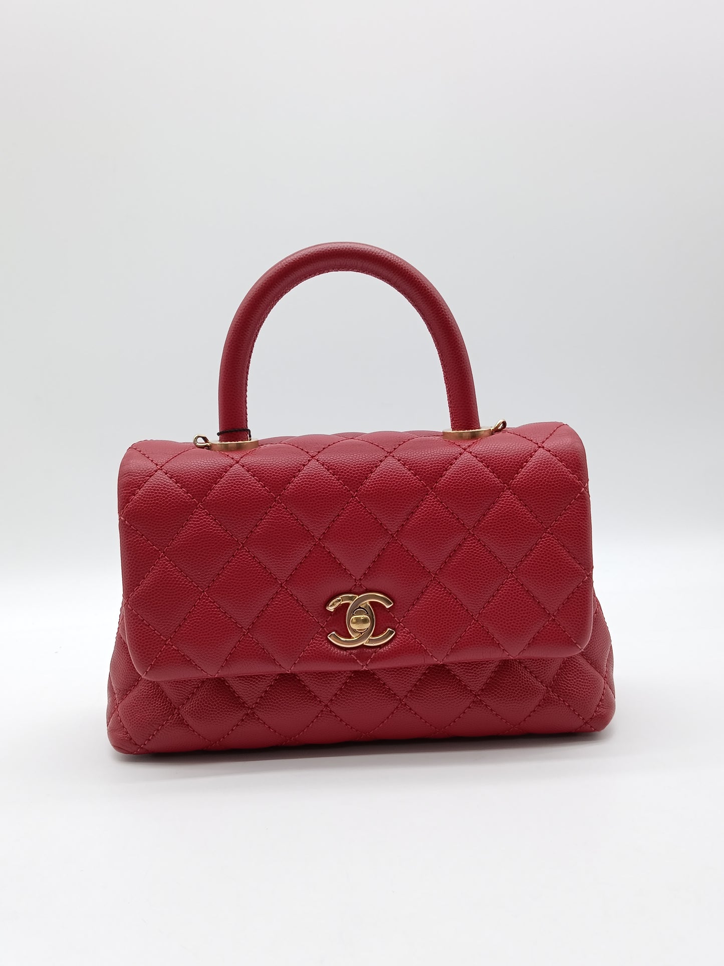 CHANEL Caviar Small Coco Handle