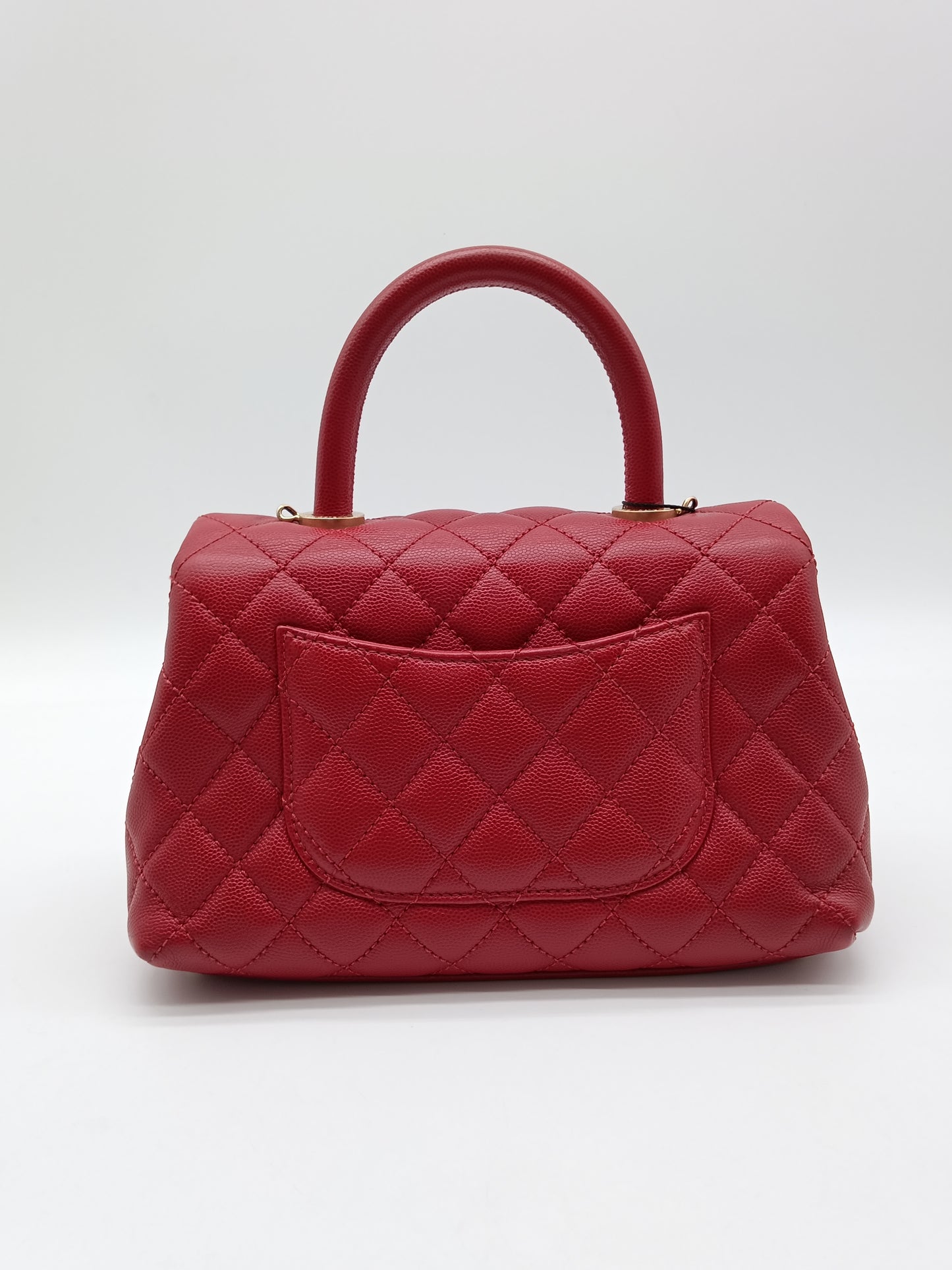 CHANEL Caviar Small Coco Handle