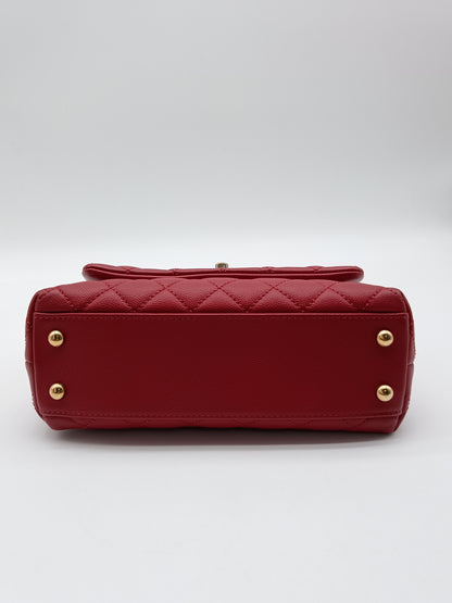 CHANEL Caviar Small Coco Handle