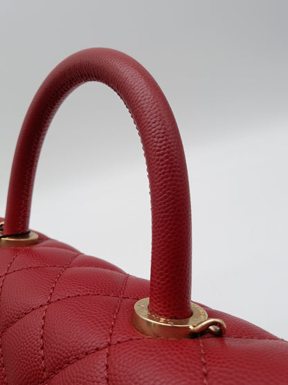 CHANEL Caviar Small Coco Handle