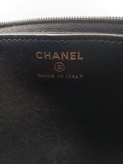 CHANEL Lambskin Quilted Trendy