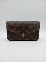 LOUIS VUITTON Monogram Felicie Strap and Go