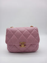 CHANEL Lambskin Mini Flap Candy Chain