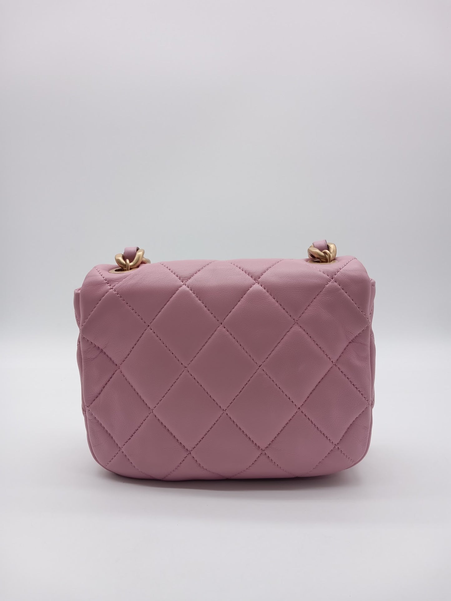 CHANEL Lambskin Mini Flap Candy Chain