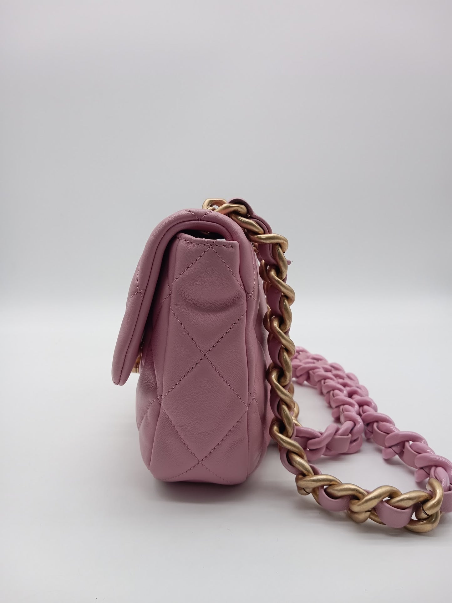 CHANEL Lambskin Mini Flap Candy Chain