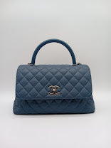 CHANEL Caviar Medium Coco Handle