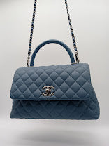 CHANEL Caviar Medium Coco Handle