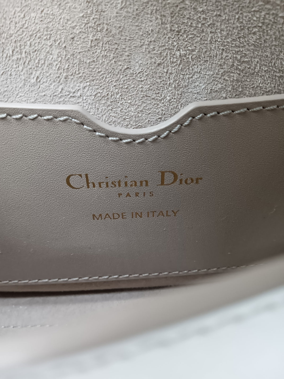 DIOR Calf Bobby East-West Bag