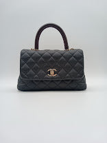 CHANEL Caviar Small Coco Handle