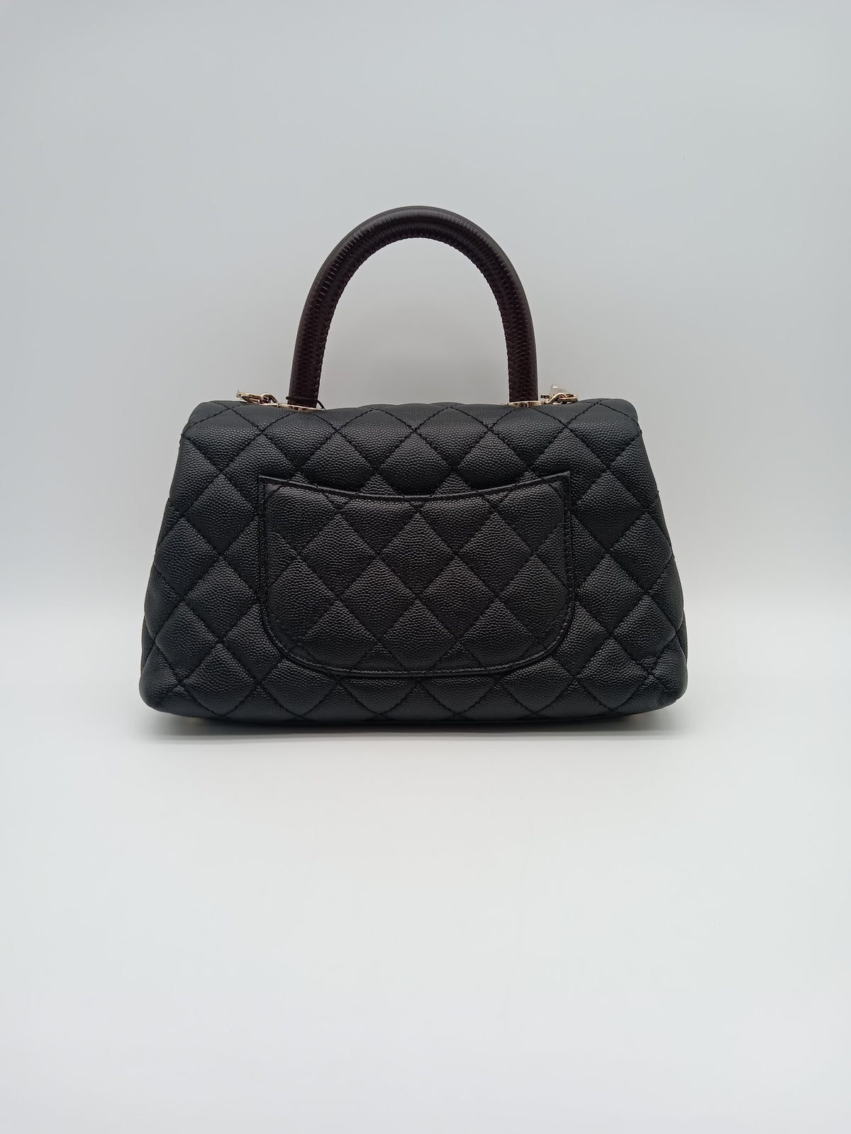 CHANEL Caviar Small Coco Handle