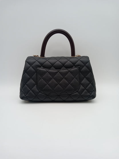 CHANEL Caviar Small Coco Handle