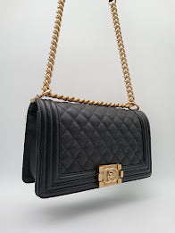 CHANEL Caviar Quilted Medium Leboy