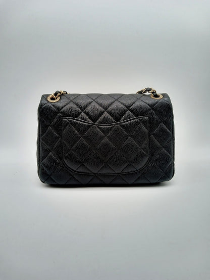 CHANEL Caviar Mini Quilted Flap
