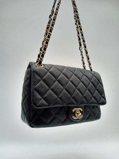 CHANEL Caviar Mini Quilted Flap