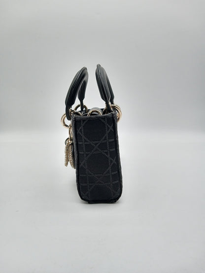 DIOR Cannage Fabric Lady D-Joy Small