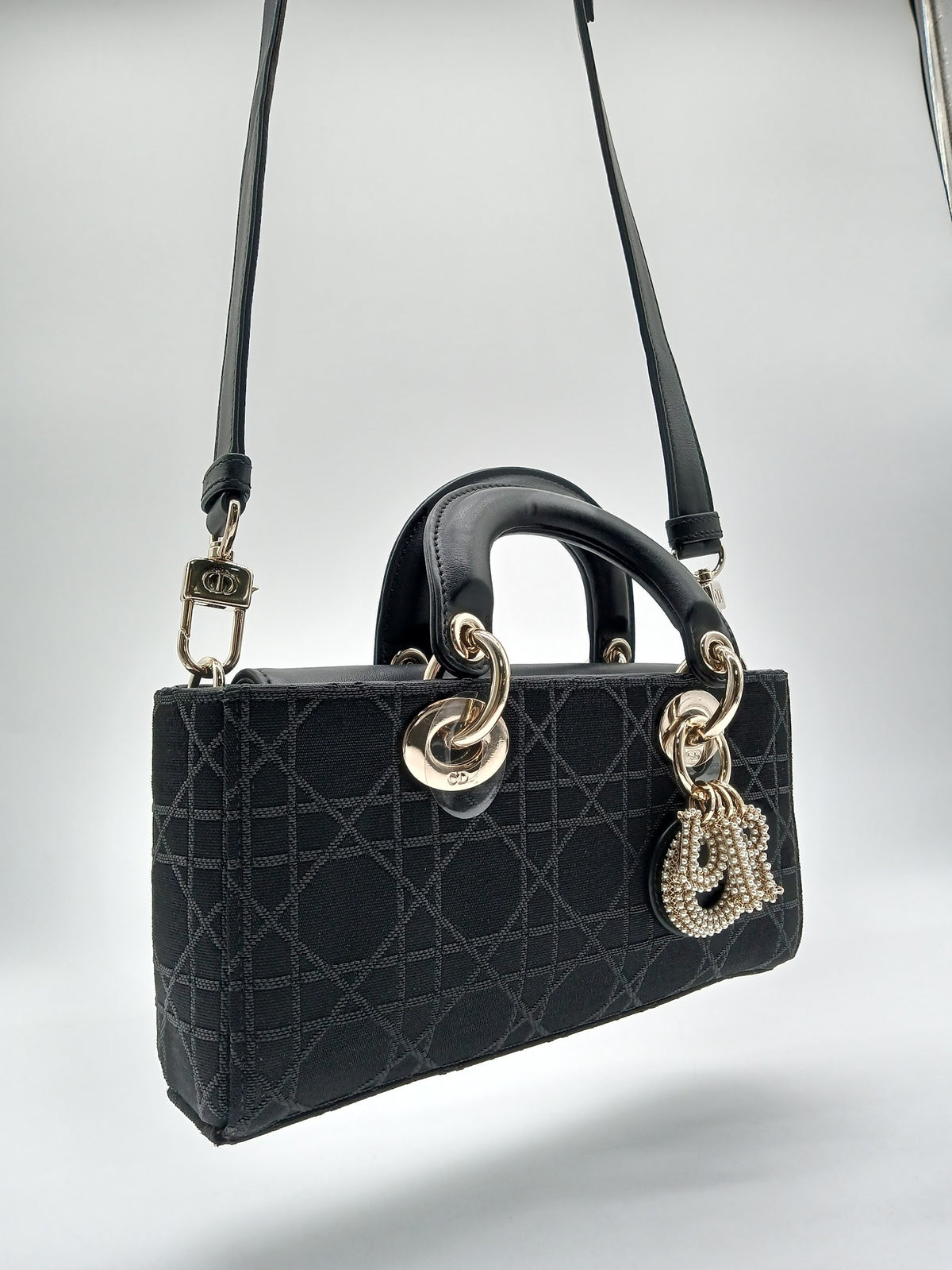 DIOR Cannage Fabric Lady D-Joy Small
