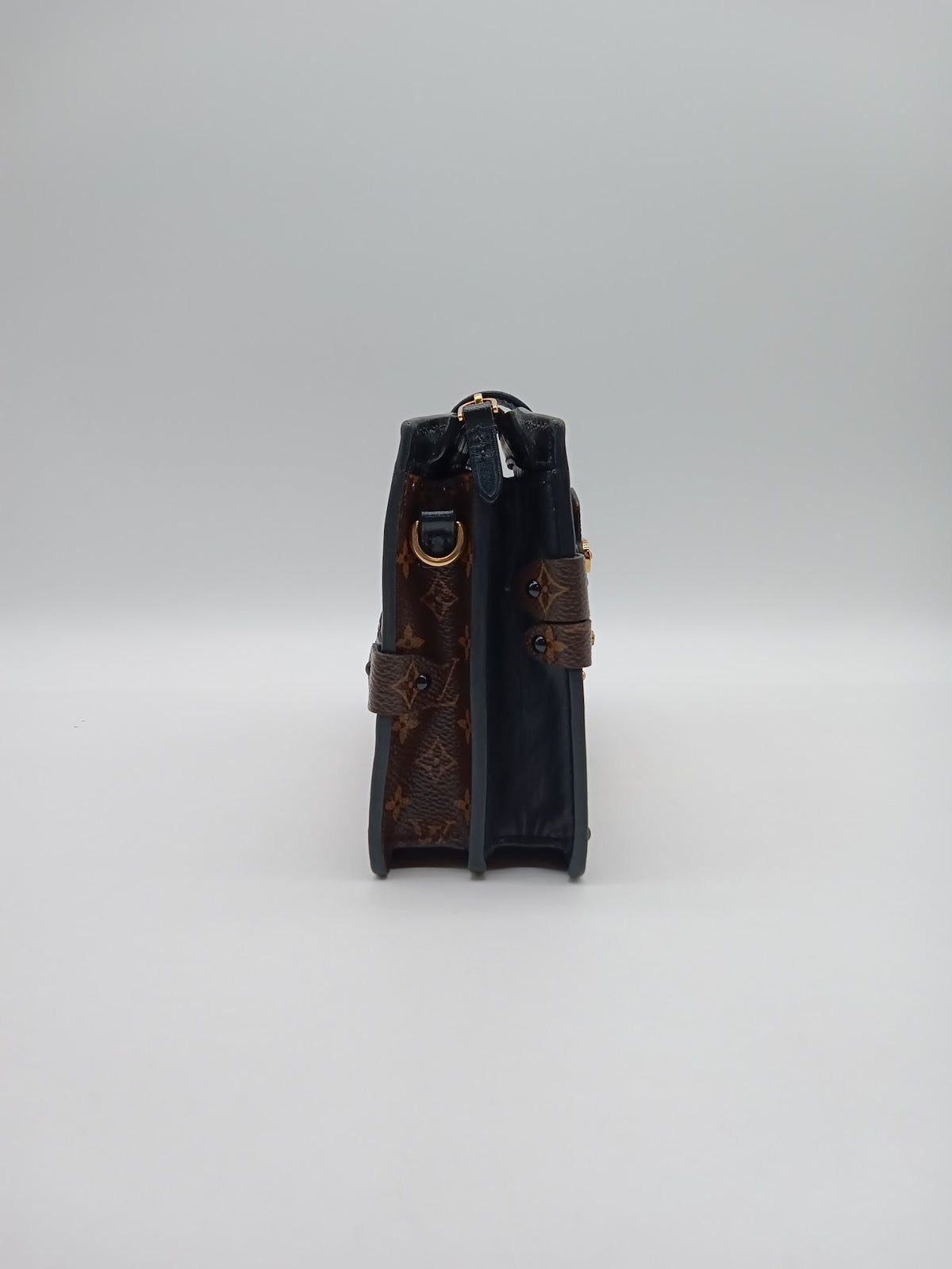 LOUIS VUITTON Monogram Reverse Trunk Clutch