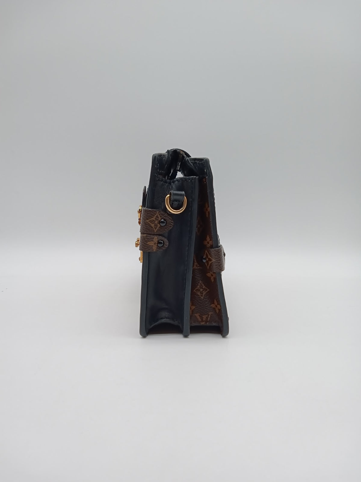 LOUIS VUITTON Monogram Reverse Trunk Clutch