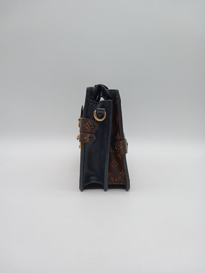 LOUIS VUITTON Monogram Reverse Trunk Clutch