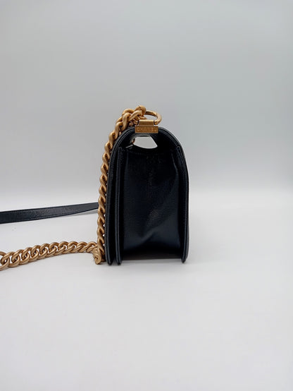 CHANEL Caviar Quilted Leboy Medium