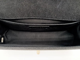 CHANEL Caviar Quilted Leboy Medium