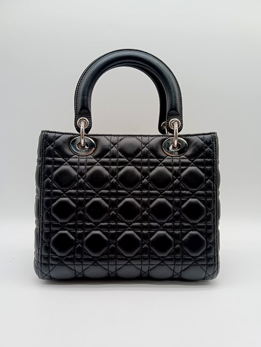 DIOR Lambskin Lady Dior Cannage