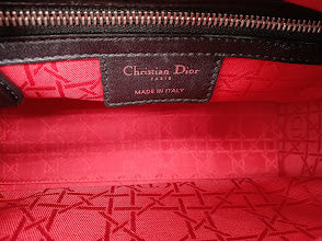 DIOR Lambskin Lady Dior Cannage