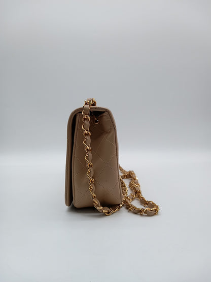 CHANEL Lambskin Quilted Vintage Full Flap