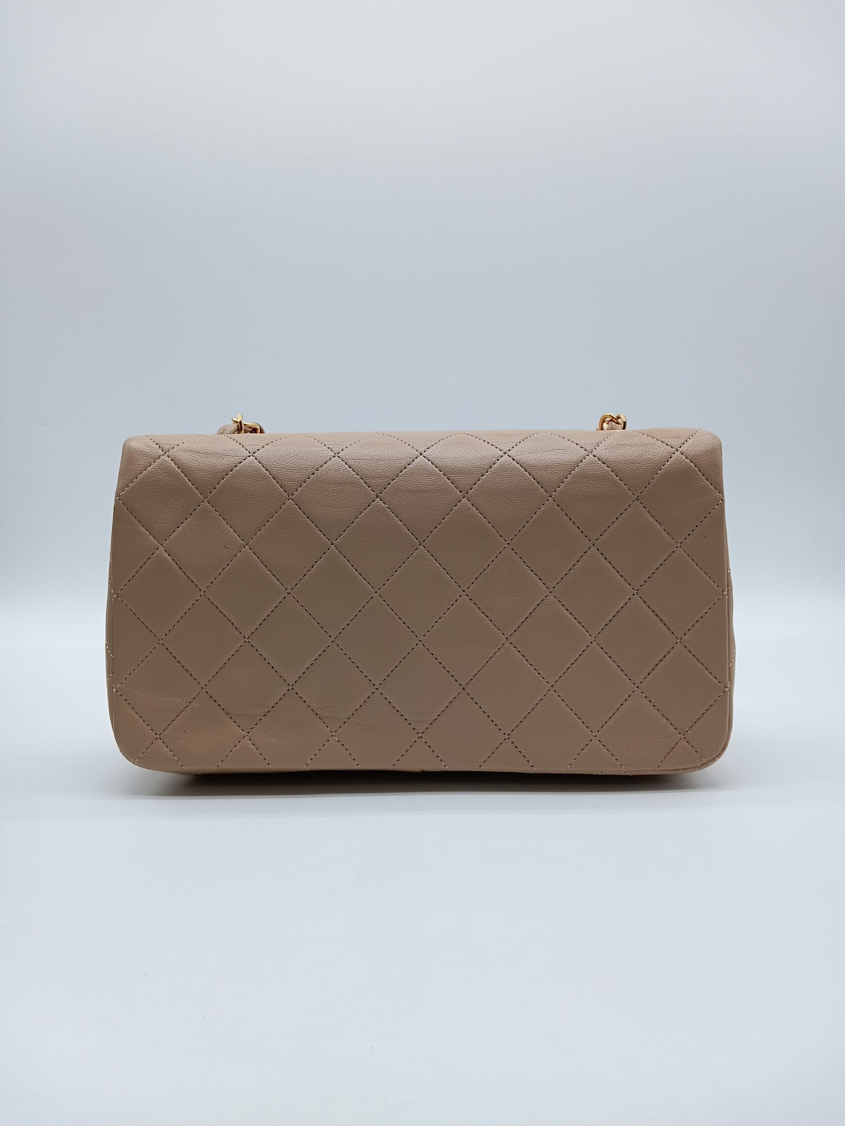 CHANEL Lambskin Quilted Vintage Full Flap