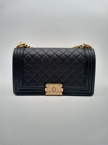 CHANEL Caviar Quilted Medium Leboy