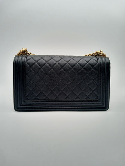 CHANEL Caviar Quilted Medium Leboy