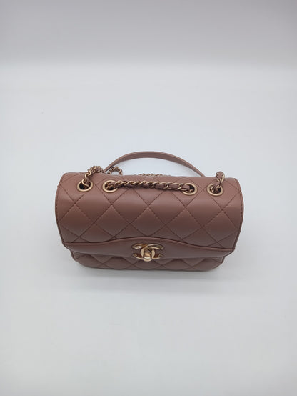 CHANEL Lambskin Coco Daily Companion Bag