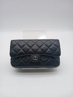 CHANEL Caviar Flap Phone Holder