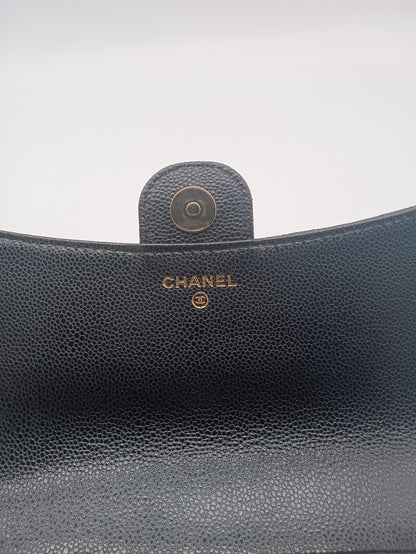 CHANEL Caviar Flap Phone Holder