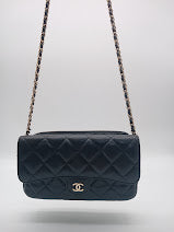 CHANEL Caviar Flap Phone Holder