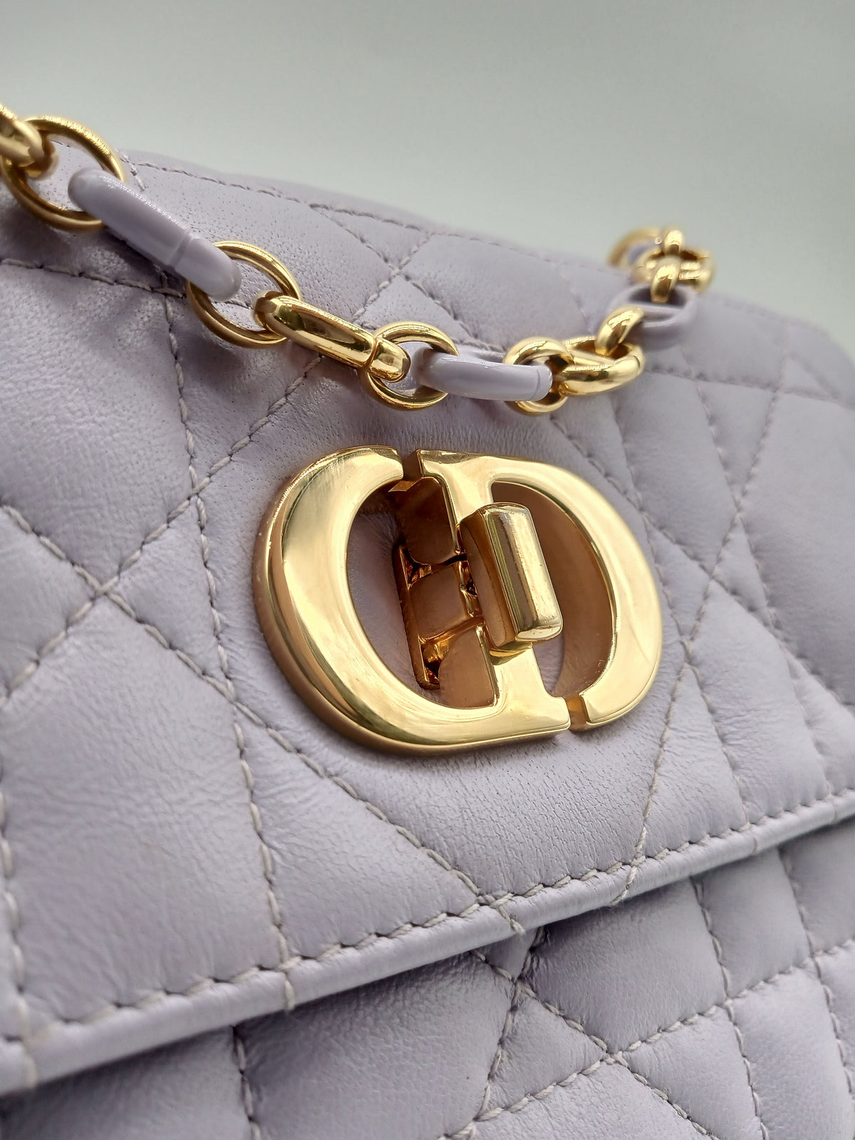 DIOR Lamb Cannage Miss Caro Bag