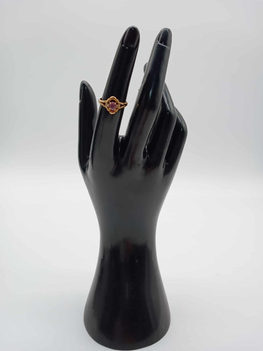 K18 Amethyst Ring 2.1g