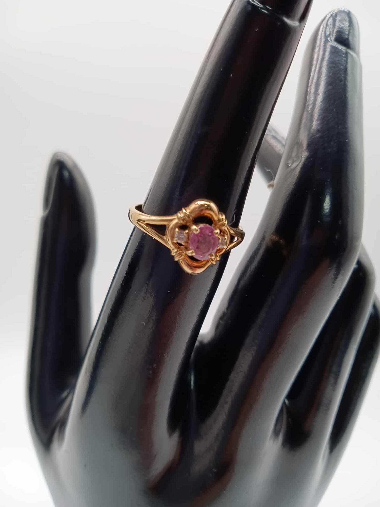 K18 Amethyst Ring 2.1g