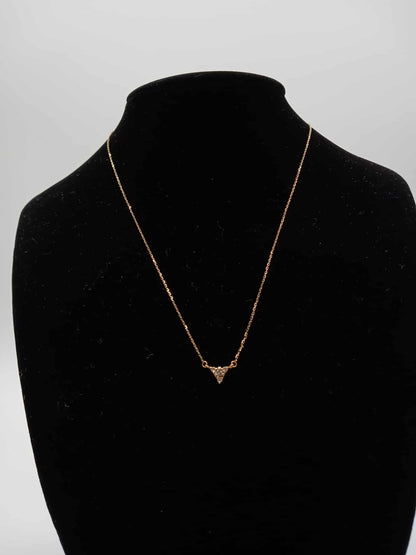 K18 Necklace 0.4ct 1.2g