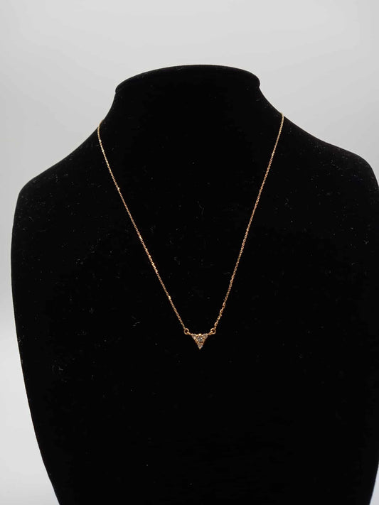 K18 Necklace 0.4ct 1.2g