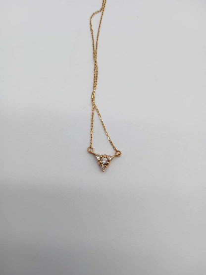 K18 Necklace 0.4ct 1.2g